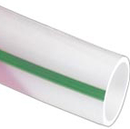 Semi-Clear with Green Stripe PTFE Jacket