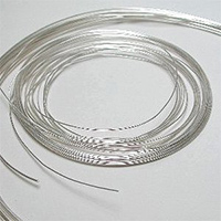 Per Meter 99.999% 5N Solid Core Pure Silver Audio Wire DIY Pure silver Cable 