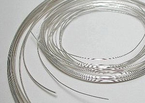Bare wire coiled